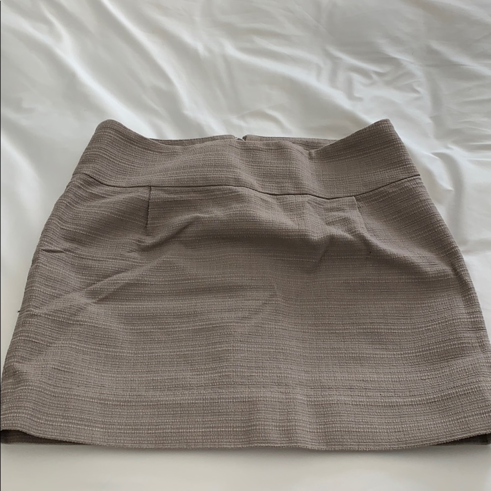 JCrew skirt with back zipper and clasp